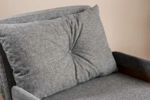 Rozkladacie kreslo Cosmo Single - Light Grey