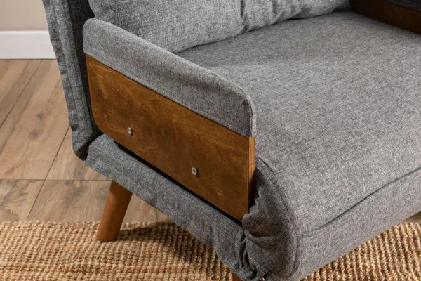 Rozkladacie kreslo Cosmo Single - Light Grey