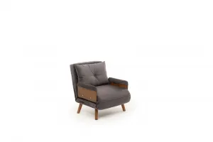 Rozkladacie kreslo Cosmo Single - Grey
