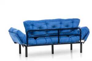 Trojmiestna rozkladacia pohovka Nitta Triple - Blue