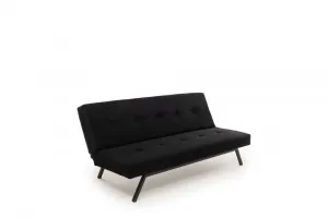 Trojmiestna rozkladacia pohovka Zola - Black