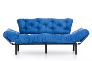 Trojmiestna rozkladacia pohovka Nitta Triple - Blue