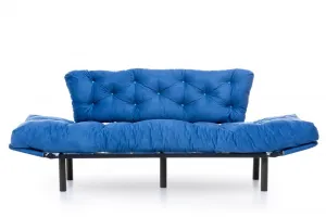 Trojmiestna rozkladacia pohovka Nitta Triple - Blue