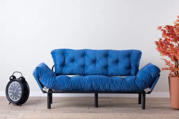 Trojmiestna rozkladacia pohovka Nitta Triple - Blue