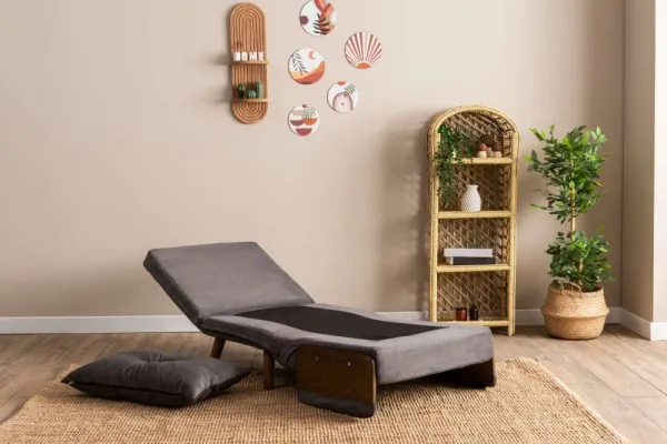Rozkladacie kreslo Cosmo Single - Grey