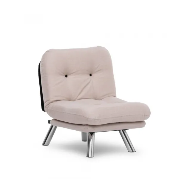 Rozkladacie kreslo Misa Small Solo v2 - Cream