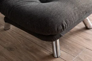 Rozkladacie kreslo Misa Small Solo - Dark Grey
