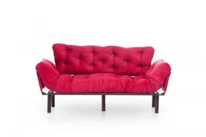 Trojmiestna rozkladacia pohovka Nitta Triple - Maroon