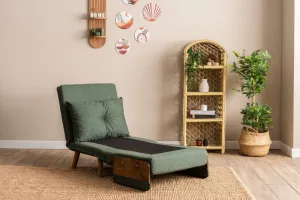Rozkladacie kreslo Cosmo Single - Green
