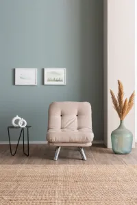 Rozkladacie kreslo Misa Small Solo v2 - Cream