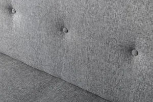 Trojmiestna rozkladacia pohovka Zola - Light Grey
