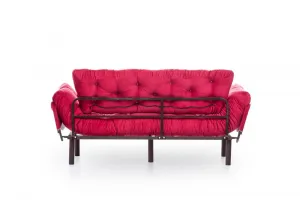 Trojmiestna rozkladacia pohovka Nitta Triple - Maroon