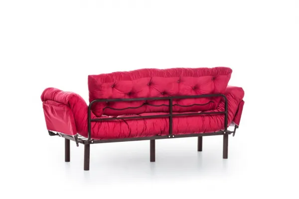Trojmiestna rozkladacia pohovka Nitta Triple - Maroon