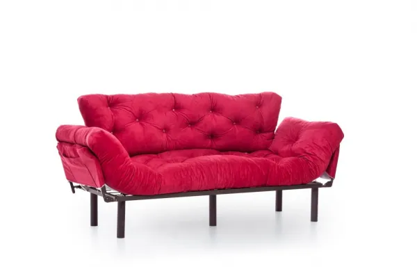 Trojmiestna rozkladacia pohovka Nitta Triple - Maroon