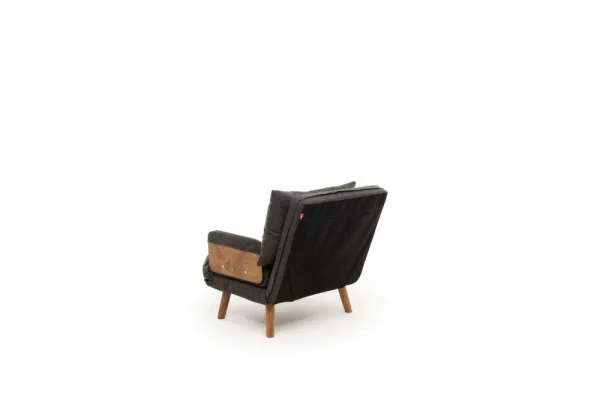 Rozkladacie kreslo Cosmo Single - Dark Grey