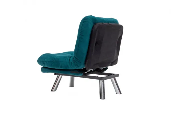 Rozkladacie kreslo Misa Small Solo - Petrol Green