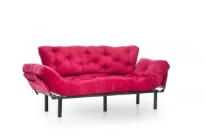 Trojmiestna rozkladacia pohovka Nitta Triple - Maroon