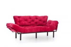 Trojmiestna rozkladacia pohovka Nitta Triple - Maroon