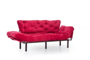 Trojmiestna rozkladacia pohovka Nitta Triple - Maroon