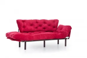 Trojmiestna rozkladacia pohovka Nitta Triple - Maroon