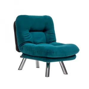 Rozkladacie kreslo Misa Small Solo - Petrol Green