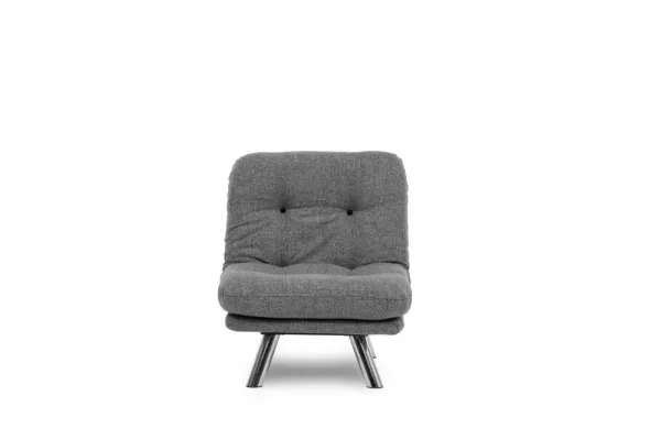 Rozkladacie kreslo Misa Small Solo - Light Grey