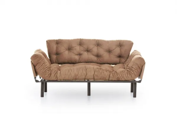 Trojmiestna rozkladacia pohovka Nitta Triple - Light Brown