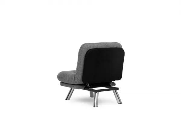Rozkladacie kreslo Misa Small Solo - Light Grey
