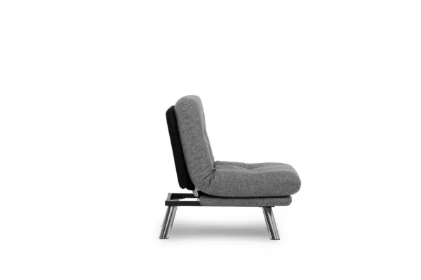 Rozkladacie kreslo Misa Small Solo - Light Grey