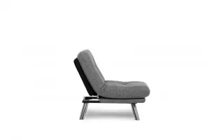 Rozkladacie kreslo Misa Small Solo - Light Grey