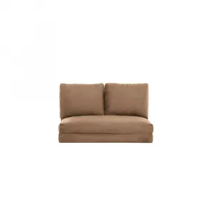 Dvojmiestna rozkladacia pohovka Taida - Light Brown