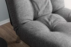 Rozkladacie kreslo Misa Small Solo - Light Grey