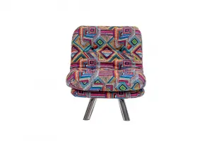 Rozkladacie kreslo Misa Small Solo - Patchwork