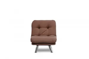Rozkladacie kreslo Misa Small Solo - Light Brown