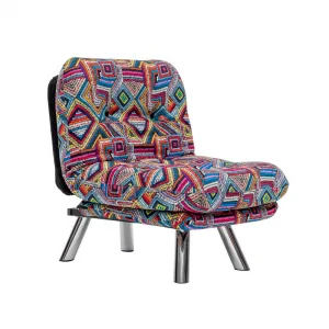 Rozkladacie kreslo Misa Small Solo - Patchwork