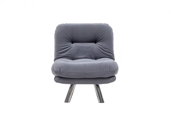 Rozkladacie kreslo Misa Small Solo - Grey