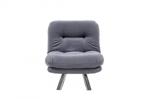 Rozkladacie kreslo Misa Small Solo - Grey