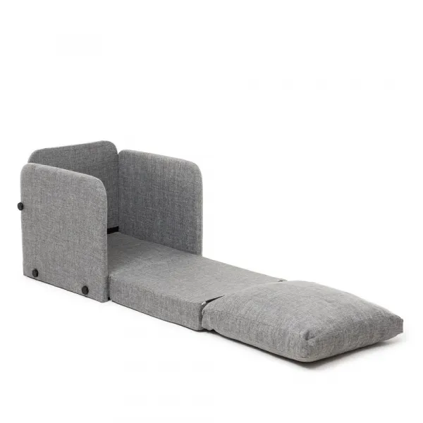 Rozkladacie kreslo Saga Single - Light Grey