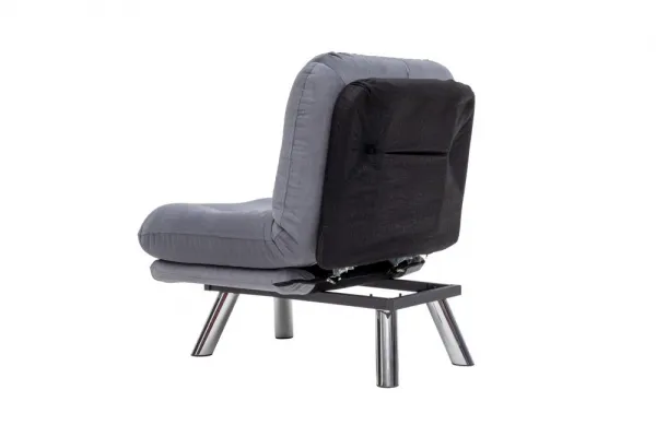 Rozkladacie kreslo Misa Small Solo - Grey