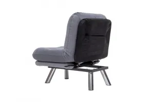 Rozkladacie kreslo Misa Small Solo - Grey