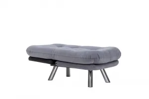 Rozkladacie kreslo Misa Small Solo - Grey
