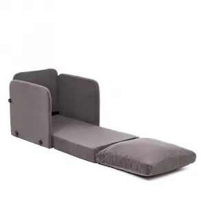 Rozkladacie kreslo Saga Single - Grey