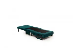Rozkladacie kreslo Sento Single - Petrol Green