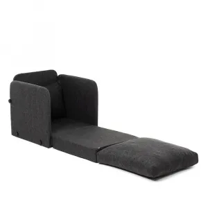 Rozkladacie kreslo Saga Single - Dark Grey