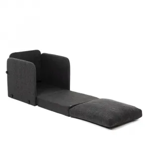 Rozkladacie kreslo Saga Single - Dark Grey
