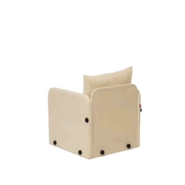 Rozkladacie kreslo Saga Single - Cream