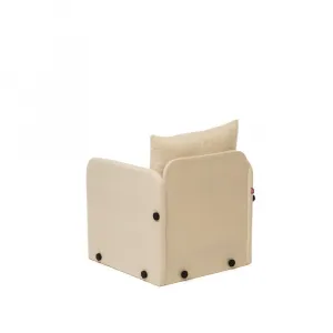 Rozkladacie kreslo Saga Single - Cream