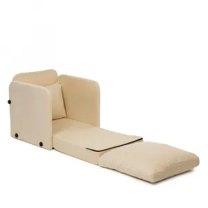 Rozkladacie kreslo Saga Single - Cream