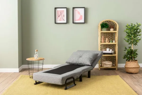 Rozkladacie kreslo Sento Single - Light Grey