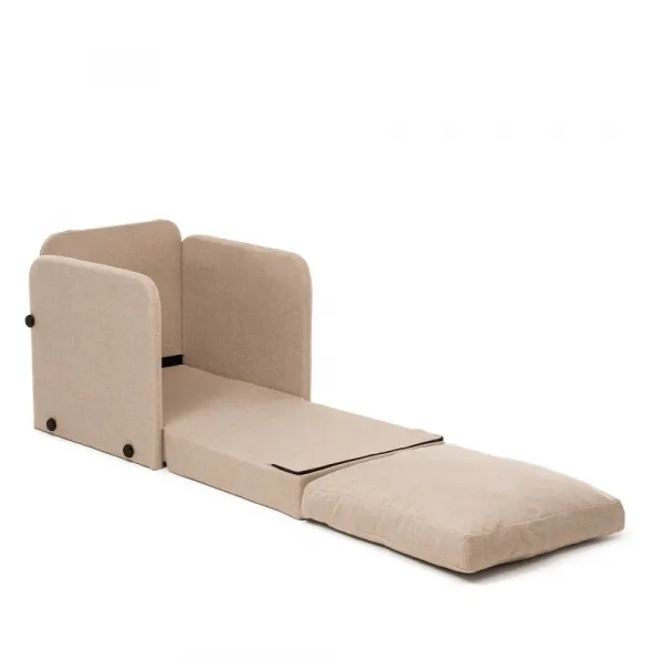 Rozkladacie kreslo Saga Single - Beige